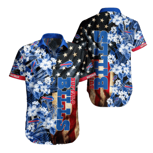 Buffalo Bills Tropical Flower Hawaiian Shirt NFL25