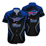 Buffalo Bills Hawaiian Shirt Tropical Flower Beach Unisex Gift For Fans NFL 02