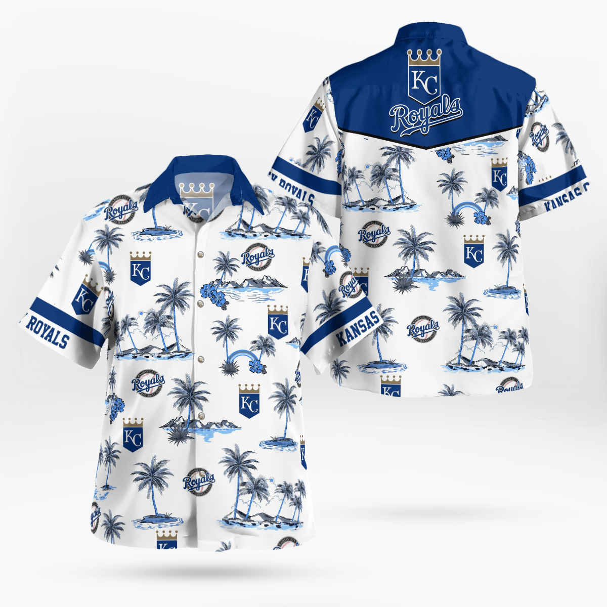 Official MLB Kansas City Royals Hawaiian Shirt – Get Yours Now! Official MLB Kansas City Royals Hawaiian Shirt – Get Yours Now!