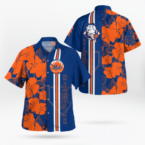 MLB New York Mets Hawaiian Shirt – Official Baseball Team Merchandise