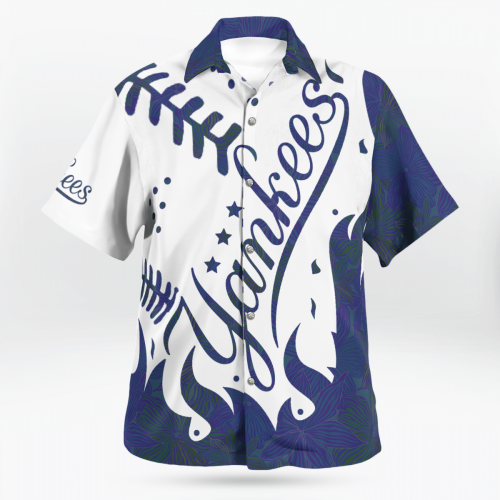 New York Yankees Floral Hawaii Shirt – Official MLB Merchandise