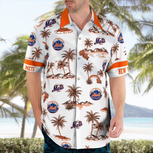 New York Mets MLB Hawaiian Shirt – Official Team Merchandise