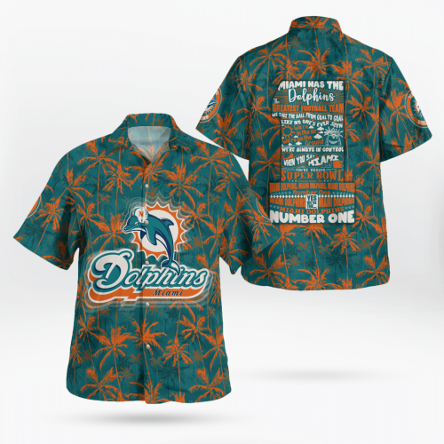 NFL Miami Dolphins Football Hawaiian Shirt