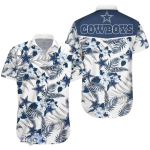Dallas Cowboys Hibiscus Cool Design  Aloha Hawaiian Shirts For Men & For Women Couples  Bowl Games Fan Gifts
