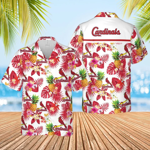 St Louis Cardinals Hawaiian Shirt for Men and Women – Summer Aloha Button Down Shirt