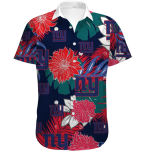 Men’s New York Giants Hawaiian Shirt Tropical