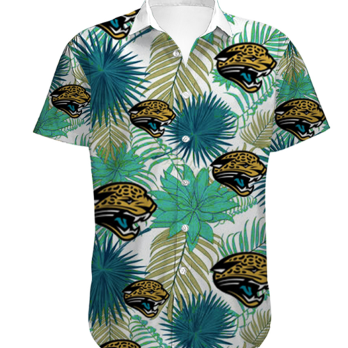 Men’s Jacksonville Jaguars Hawaiian Shirt Tropical