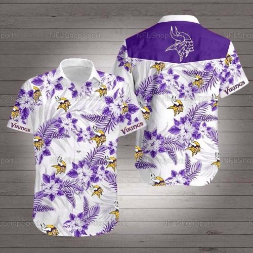 Beach Shirt Nfl Minnesota Vikings Hawaiian Shirt Summer Beach For Fans
