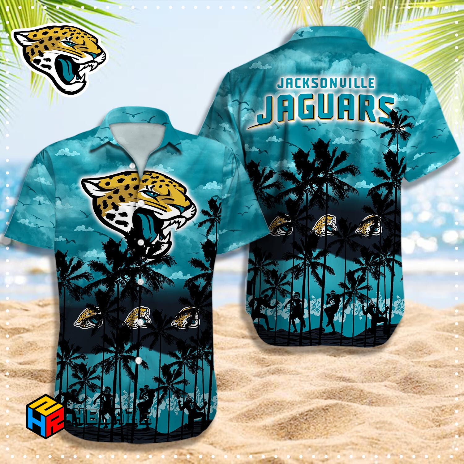 Jacksonville Jaguars Nfl Hawaiian Shirt Jacksonville Jaguars Nfl Hawaiian Shirt