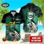 New York Jets Nfl Custom Hawaiian Shirt New York Jets Nfl Custom Hawaiian Shirt