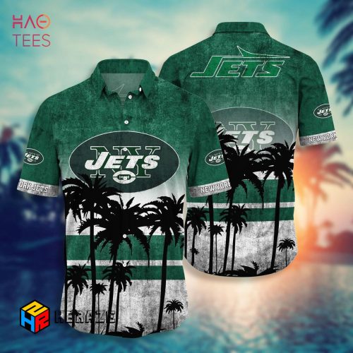 New York Jets Nfl Hawaii Shirt Short Style Hot Trending Summer Hawaiian Nfl
