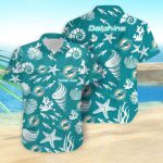Miami Dolphins Hawaiian Shirt Dolphins Under The Sea Custom Hawaiian Shirts