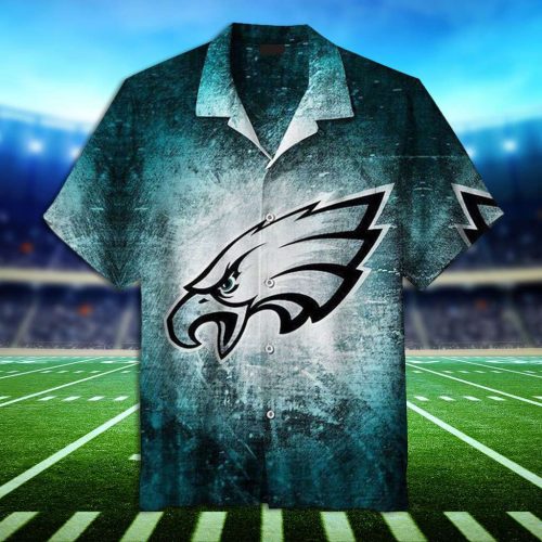 Philadelphia Eagles Hawaiian Shirt Vintage Eagles Hawaiian Shirt