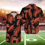 Bengals Hawaiin Shirt Cincinnati Bengals Flower Short Sleeve Hawaiian Shirt