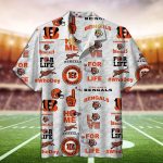 Bengals Hawaiin Shirt Cincinnati Bengals For Life Hawaiian Shirt