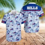 Buffalo Bills Hawaiian Shirt Bills Palm Leaves Blue White Hawaiian Shirt Buffalo Bills Hawaiian Shirt Bills Palm Leaves Blue White Hawaiian Shirt