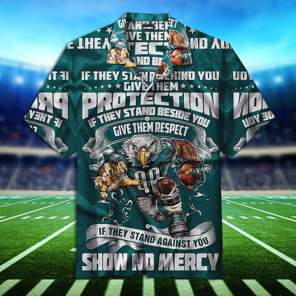 Philadelphia Eagles Hawaiian Shirt Show No Mercy Hawaiian Shirt Philadelphia Eagles Hawaiian Shirt Show No Mercy Hawaiian Shirt