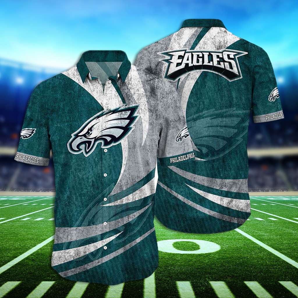 Philadelphia Eagles Hawaiian Shirt Retro Eagles Hawaiian Shirt Philadelphia Eagles Hawaiian Shirt Retro Eagles Hawaiian Shirt