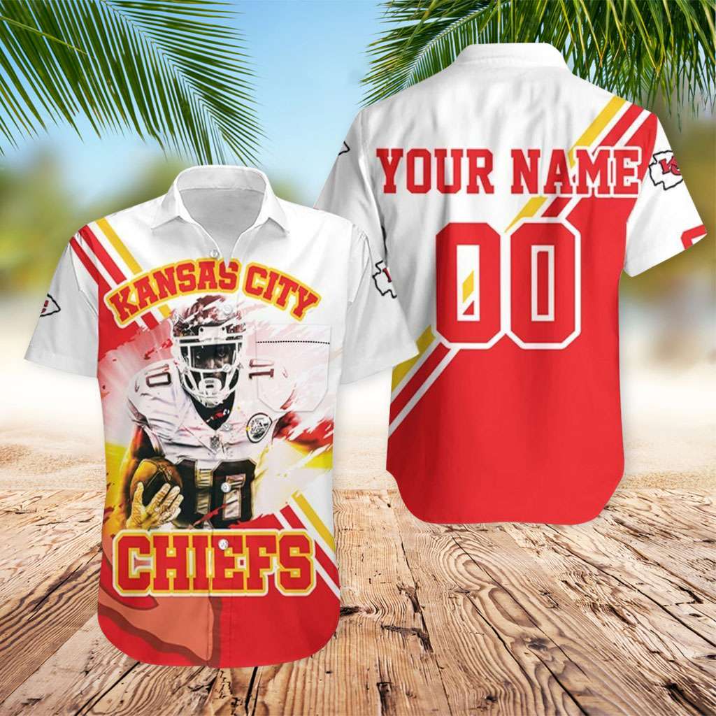 Chiefs Hawaiian Shirt Tyreek Hill 10 Kansas City Chiefs Custom Hawaiian Shirts Chiefs Hawaiian Shirt Tyreek Hill 10 Kansas City Chiefs Custom Hawaiian Shirts