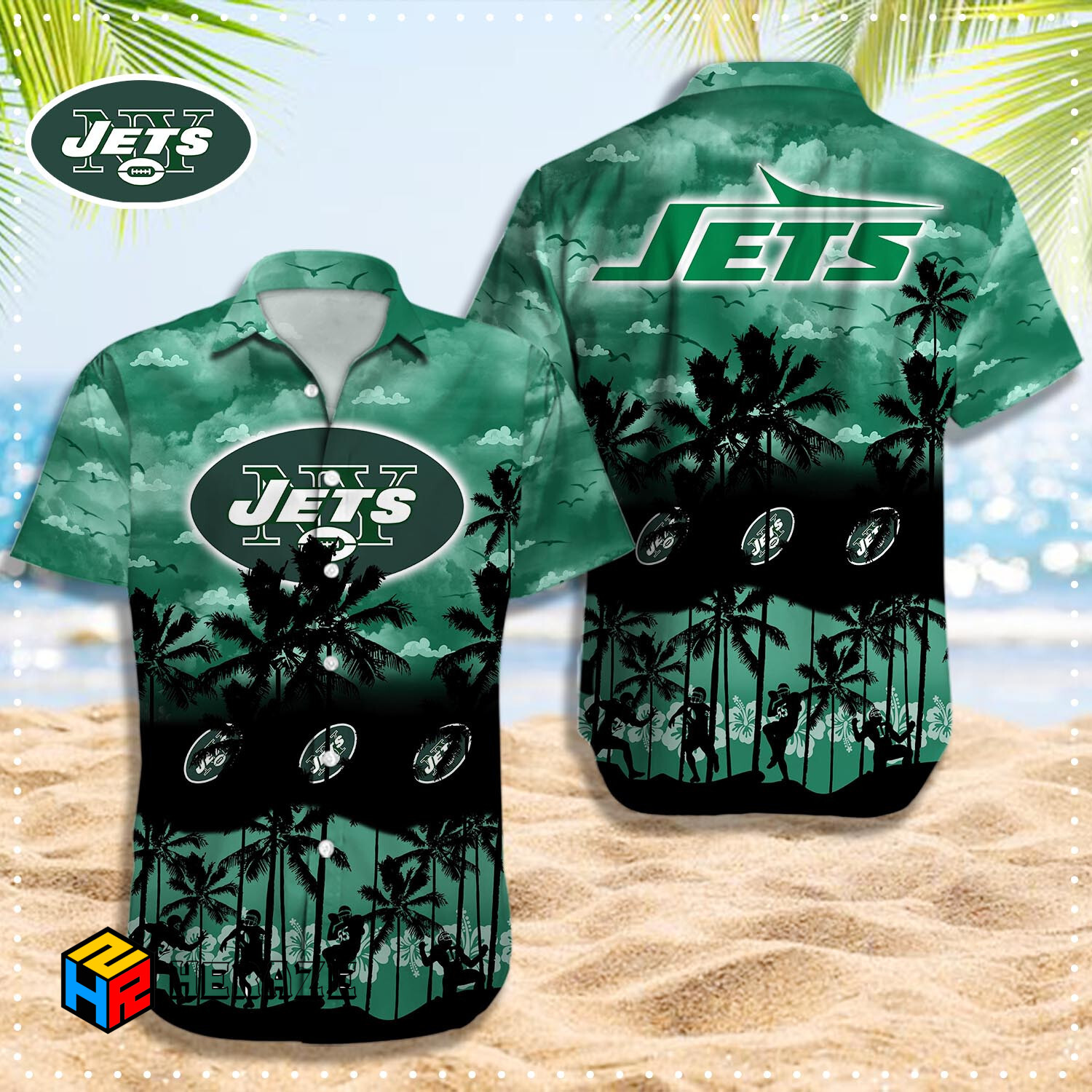 New York Jets Nfl Hawaiian Shirt New York Jets Nfl Hawaiian Shirt