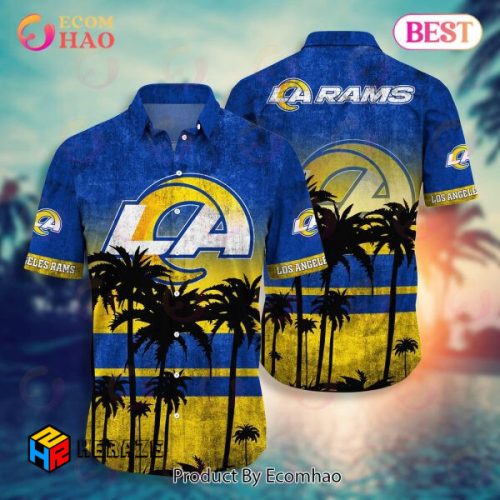 Nfl Los Angeles Rams Hawaii Shirt Short Style Hot Trending Summer