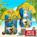 Los Angeles Chargers Nfl Custom Hawaiian Shirt
