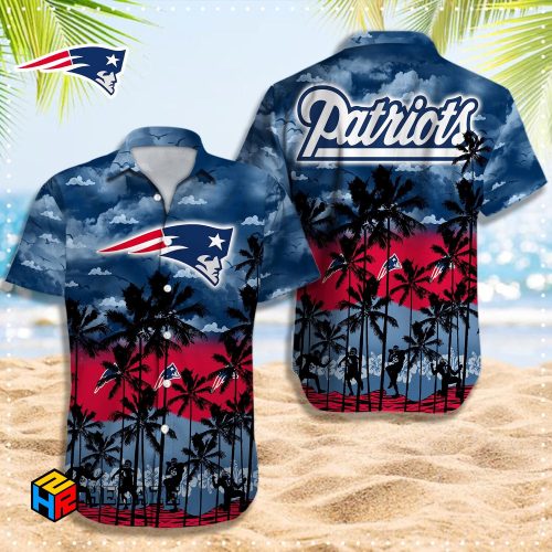 New England Patriots Nfl Hawaiian Shirt