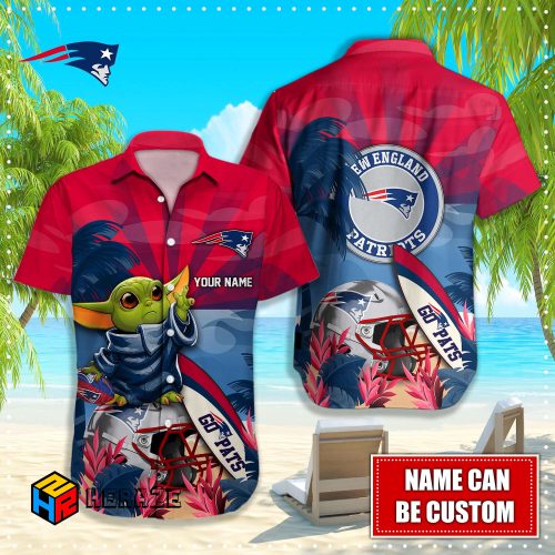 New England Patriots Nfl Custom Hawaiian Shirt