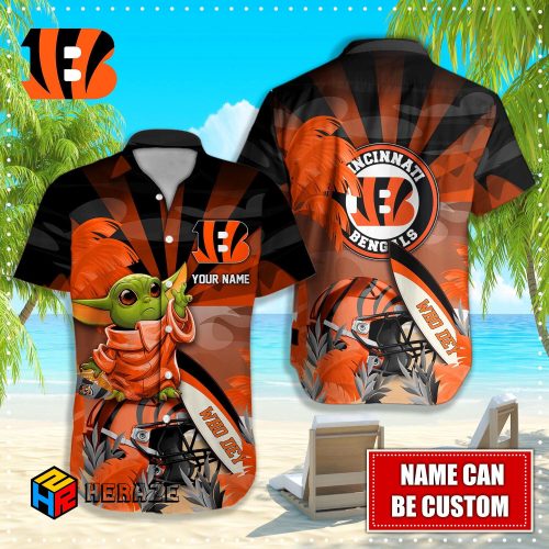 Cincinnati Bengals Nfl Custom Hawaiian Shirt Custom