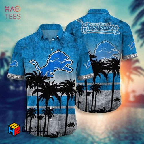 Detroit Lions Nfl Hawaii Shirt Short Style Hot Trending Summer Hawaiian