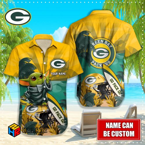 Green Bay Packers Nfl Custom Hawaiian Shirt
