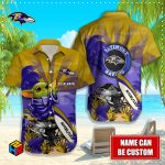 Baltimore Ravens Nfl Hawaiian Shirt Custom