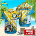 Los Angeles Chargers NFL Custom Hawaiian Shirt