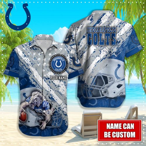 Indianapolis Colts NFL Custom Hawaiian Shirt