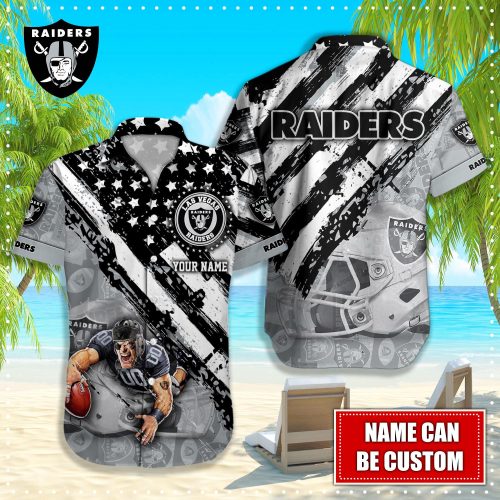 Las Vegas Raiders NFL Custom Hawaiian Shirt