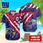 NFL New York Giants Custom Hawaiian Shirt NFL New York Giants Custom Hawaiian Shirt