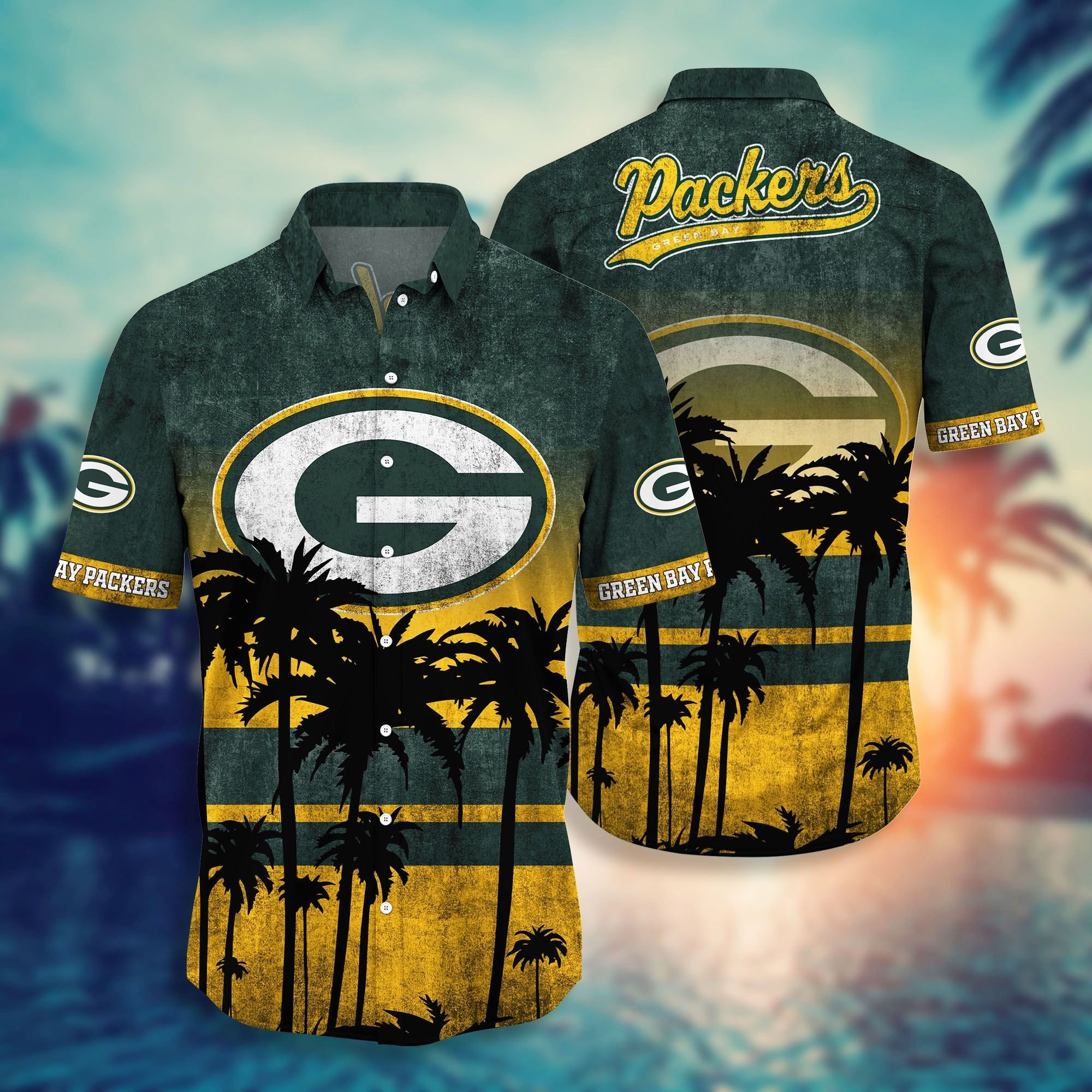 Green Bay Packers Hawaii Shirt Style Summer Green Bay Packers Hawaii Shirt Style Summer