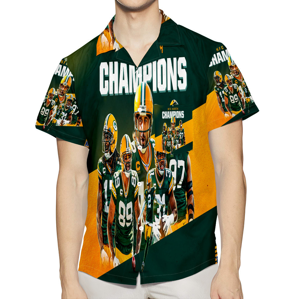 Green Bay Packers Player Team v11 3D All Over Print Summer Beach Hawaiian Shirt With Pocket Green Bay Packers Player Team v11 3D All Over Print Summer Beach Hawaiian Shirt With Pocket