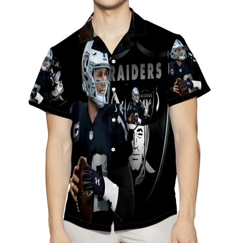 Las Vegas Raiders Tom Brady 12 3D All Over Print Summer Beach Hawaiian Shirt With Pocket