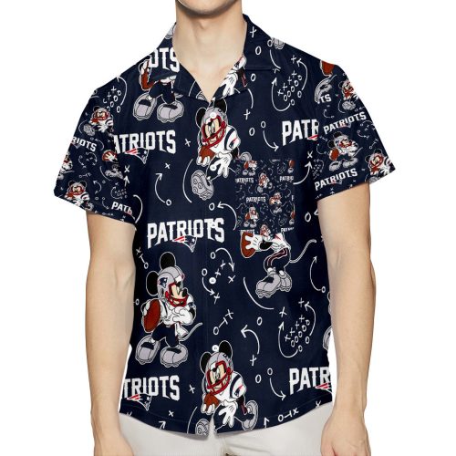 New England Patriots11 3D All Over Print Summer Beach Hawaiian Shirt With Pocket