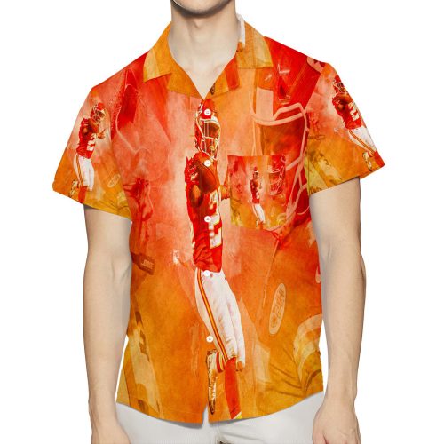 Kansas City Chiefs Team v5 3D All Over Print Summer Beach Hawaiian Shirt With Pocket