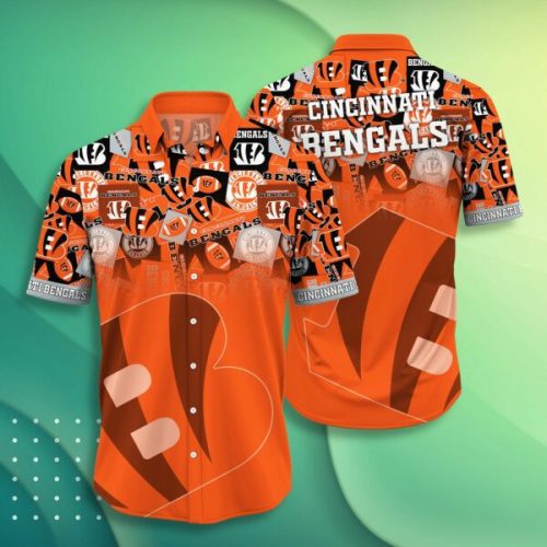 Cincinnati Bengals Hawaiian Shirt Style Summer 02