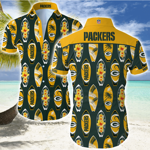 Green Bay Packers Funny Hawaiian Shirt For Men