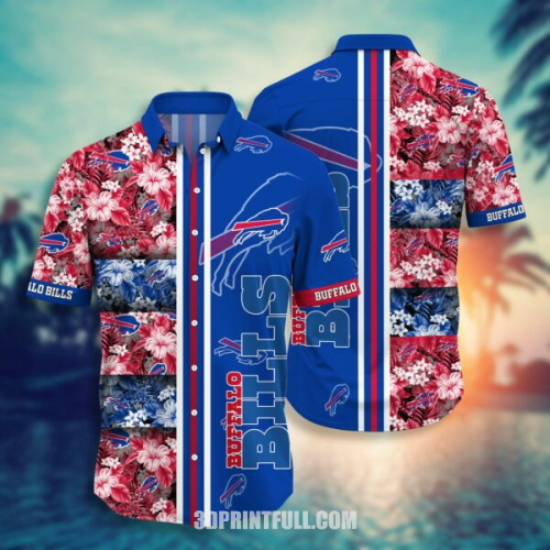 Buffalo Bills Hawaiian Shirt Style 4