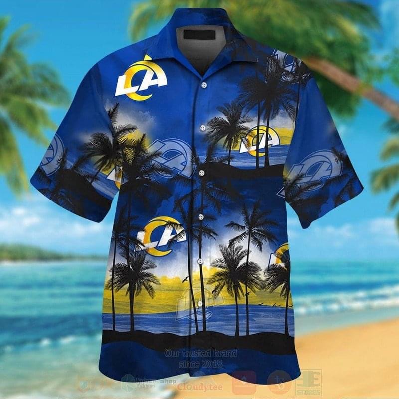 Los Angeles Rams Hawaiian Shirt G95 Los Angeles Rams Hawaiian Shirt G95