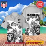 PERSONALIZED NFL LAS VEGAS RAIDERS NEW SUMMER 2024 HAWAIIAN SHIRT