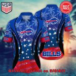BUFFALO BILLS NFL SUMMER 4TH OF JULY USA FLAQ HAWAIIAN SHIRT FOR FANS