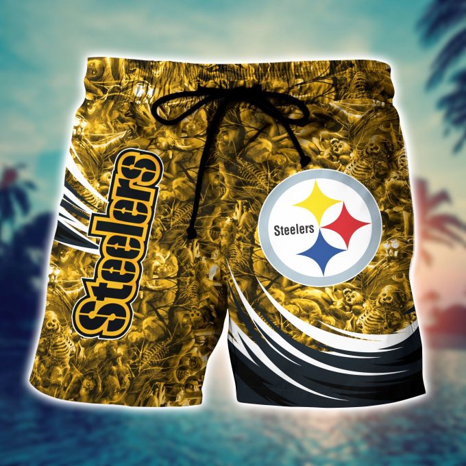Pittsburgh Steelers NFL Halloween Horror Movies Hawaiian Shirts