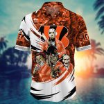 Cincinnati Bengals NFL Halloween Horror Movies Hawaiian Shirts Cincinnati Bengals NFL Halloween Horror Movies Hawaiian Shirts
