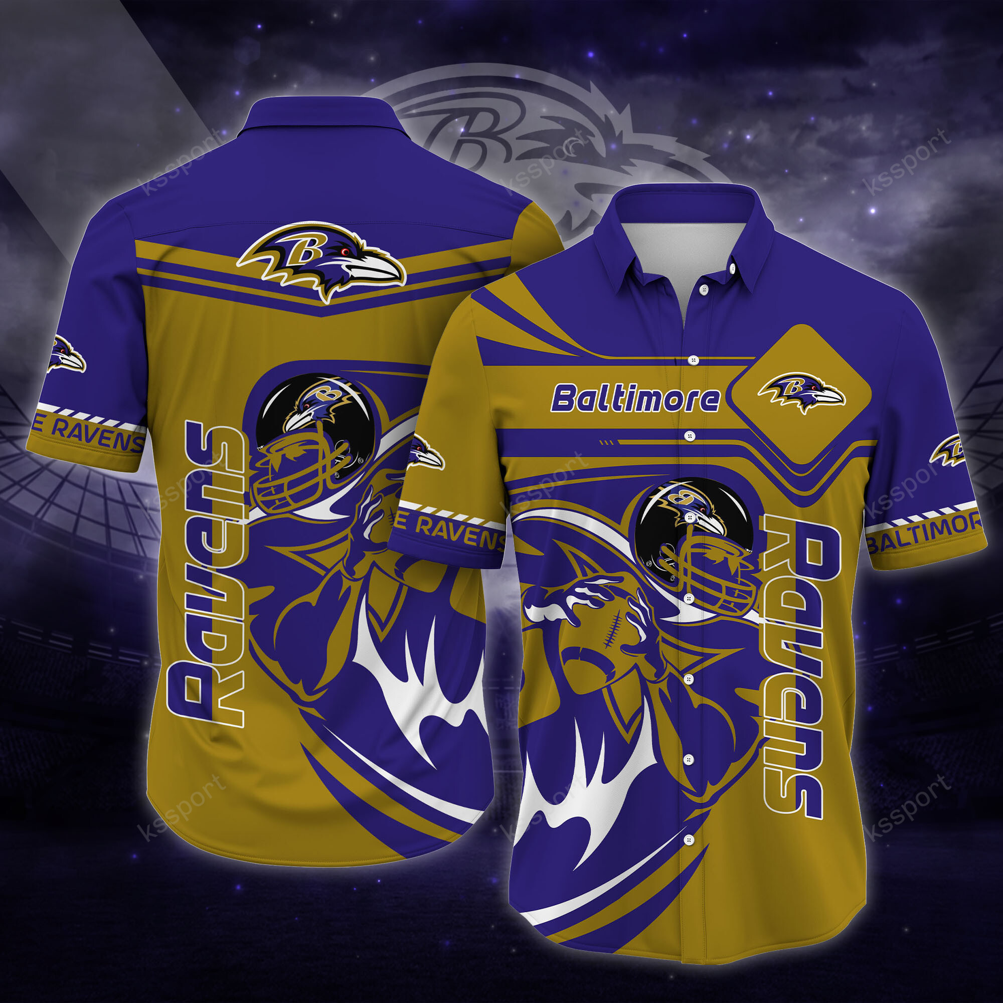 Baltimore Ravens NFLHawaii Shirt New Trending Summer Gift Baltimore Ravens NFLHawaii Shirt New Trending Summer Gift